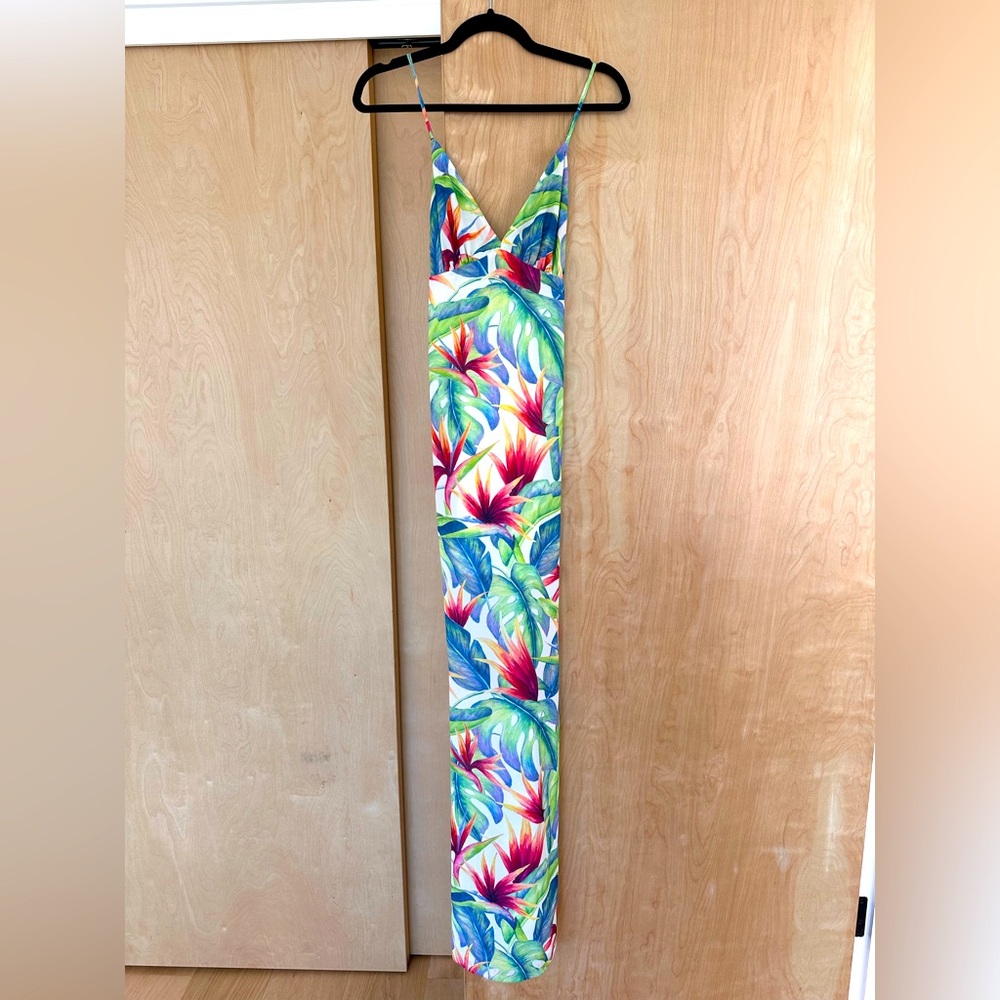 Show Me Your Mumu Tropical Maxi Dress